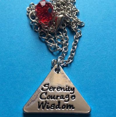 Serenity, Courage, Wisdom, Necklace