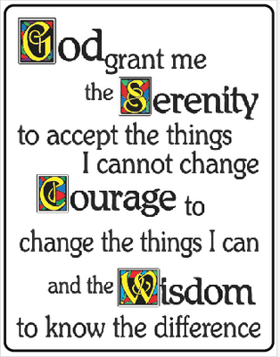 Serenity Prayer Magnet