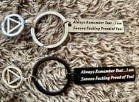 Sooooo Effing Proud AA Keyring