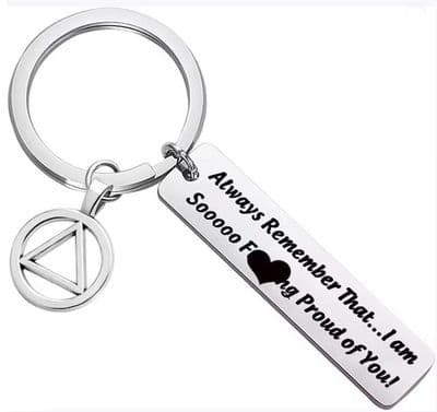 Sooooo Effing Proud AA Keyring