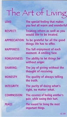 The Art of Living x 10