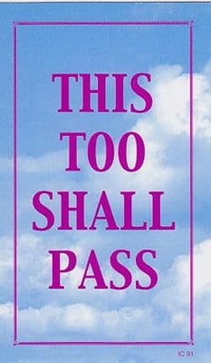 This Too Shall Pass x 10