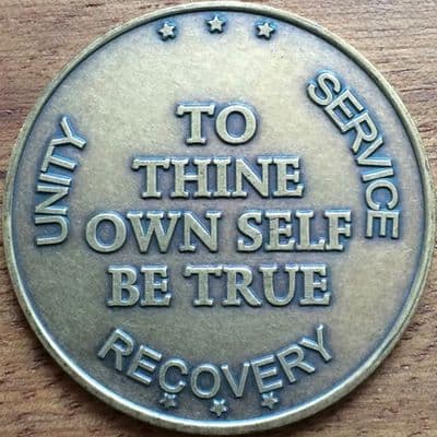 To Thine Own Self Be True Bronze