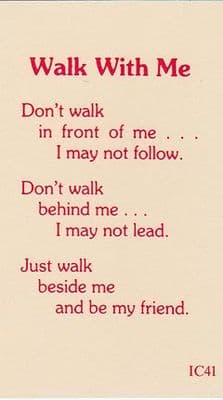 Walk With Me x 10