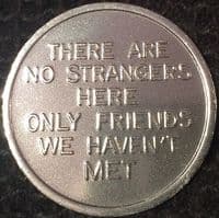 Welcome, Keep Coming Back (Aluminium Coin)