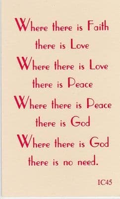 Where There is Faith There is Love x 10