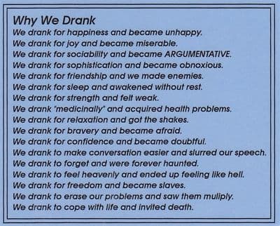 Why We Drank / There are Two Days x 6