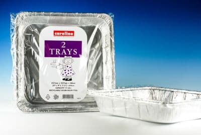 Caroline Foil Tray Pack 2 - 60oz