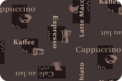 d-c-fix® Rio Placemat - Cappuccino - Pack 12