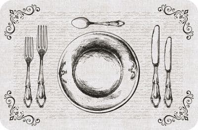 d-c-fix® Rio Placemat - Couvert - Pack 12