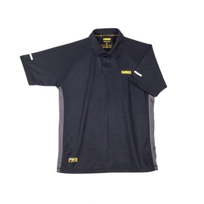 DeWalt Rutland Polo Shirt Grey/Black - Medium