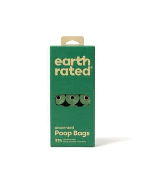 Earth Rated 315 Poop Bags - 21 Rolls Unscented