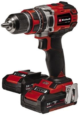 Einhell PXC 18V Brushless 50Nm Combi Drill Kit (2 x 2Ah batteries) - 2x2ah