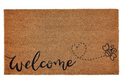 Groundsman Welcome Bee Doormat - 40x70cm