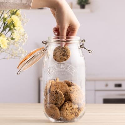 Kilner Clip Top Jar - Round - 2L Box 4