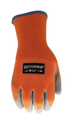 Octogrip 10g Winter Fleece Lined Glove with Latex Palm - Med