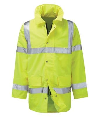 Orbit Geraint EN471 Hi Vis 3/4 Coat - Medium