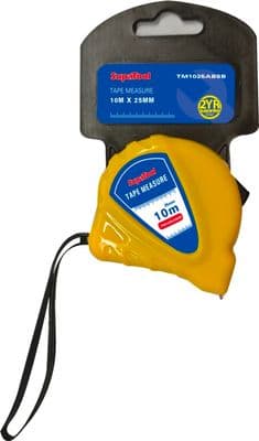 SupaTool Plastic Tape Measure - 10m x 25mm