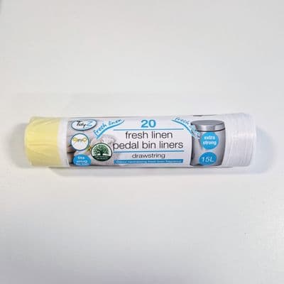 Tidyz Drawstring Fragranced Pedal Bin Liners - Pack 20
