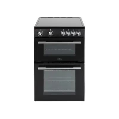 Willow 68L Twin Cavity Electric Cooker Black