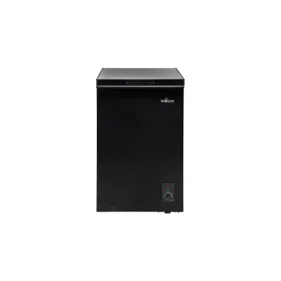 Willow 99L Chest Freezer W99CFB - Black