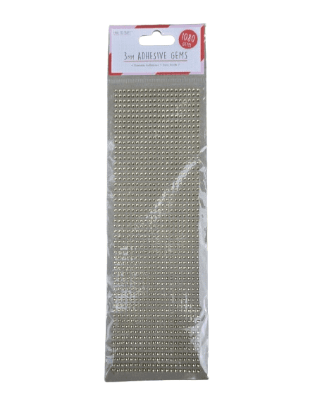 3mm Gold Self Adhesive Gems by Love To Craft
