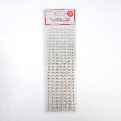 3mm Silver Self Adhesive Gems by Love To Craft