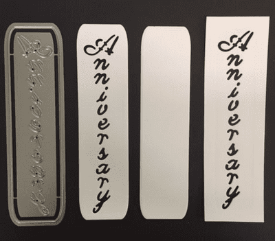 Anniversary - Cut In or Cut Out Dies By Britannia Dies