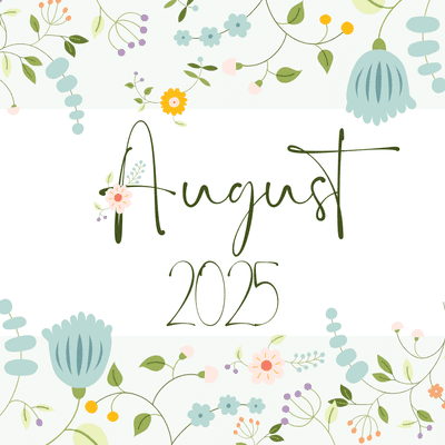 August 2025 Craft Along's With Claire & Dawn