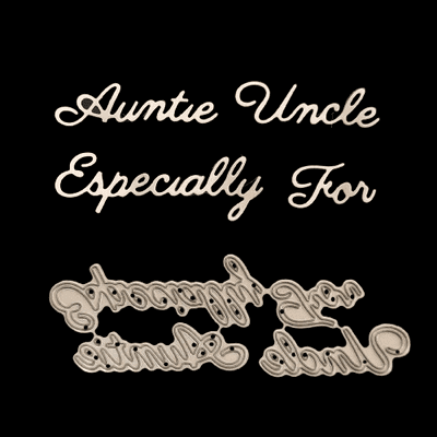 Auntie, Uncle, Especially For Dies By Britannia Dies