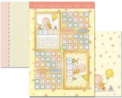 Baby Blocks - Special Occasions Luxury Topper Set By Hunkydory