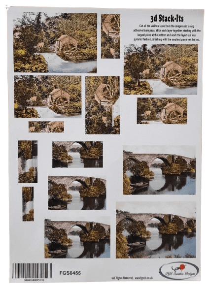 By The Water 3D Stackers By FGS Creative Designs - BOGOF