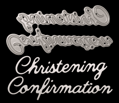 Christening, Confirmation Dies By Britannia Dies