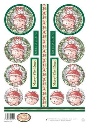 Christmas Fairy Doodles Die-Cut Stackers 414