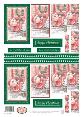 Christmas Fairy Doodles Die-Cut Stackers 418