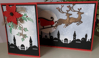 Christmas Reindeer Die By Britannia Dies