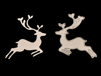 Christmas Reindeer Die By Britannia Dies