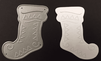 Christmas Stocking Die By Britannia Dies