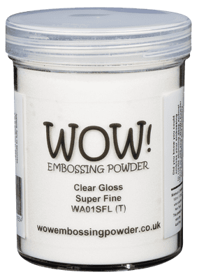 Clear Gloss Super Fine Wow Embossing Powder 160ml