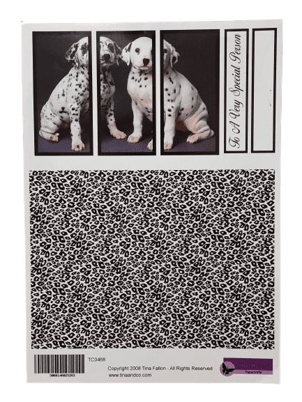 Dalmations 3D Triptych By Tina and Co - BOGOF