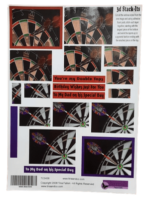 Darts 3D Stackers By Tina and Co. - BOGOF