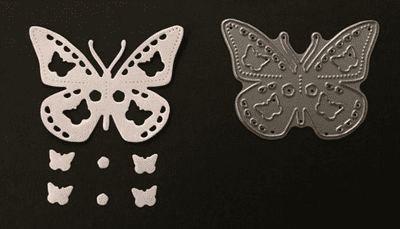 Decorative Butterfly Die By Britannia Dies