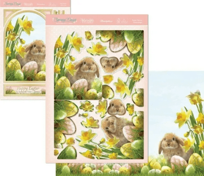 Easter Bunny Deco-Large Set Spring Days Hunkydory