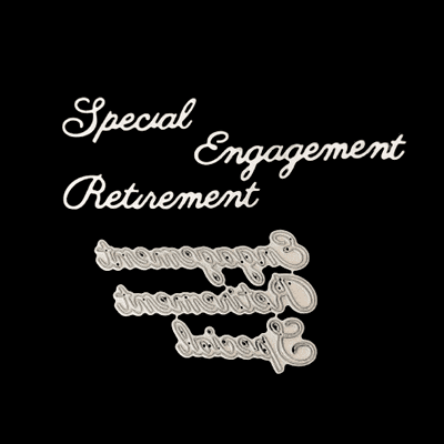 Engagement, Retirement, Special Dies By Britannia Dies