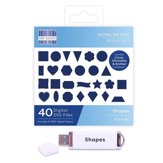 First Edition Digital SVG Files - Shapes
