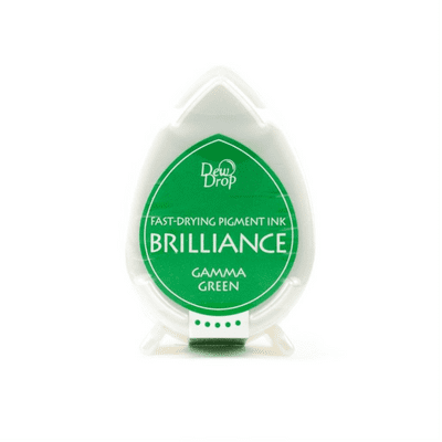 Gamma Green Brilliance Dew Drop Pigment Ink Pad