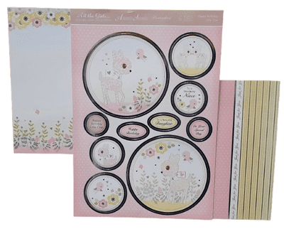 Happy Birthday Little One  - All The Girls Luxury Topper Set By Hunkydory