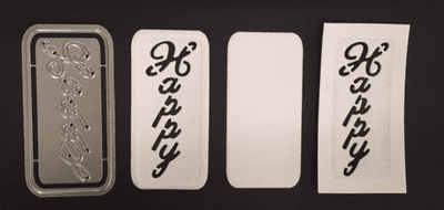 Happy - Cut In or Cut Out Dies By Britannia Dies