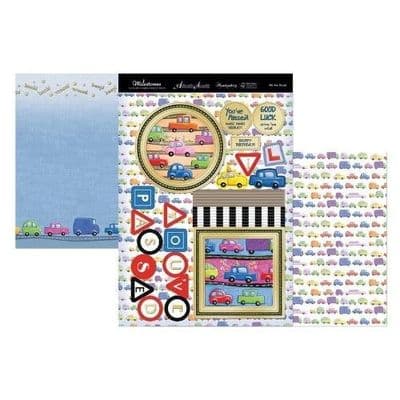 Hit The Road - Milestones Luxury Topper Set By Hunkydory