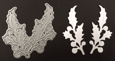 Holly Sprig Die By Britannia Dies